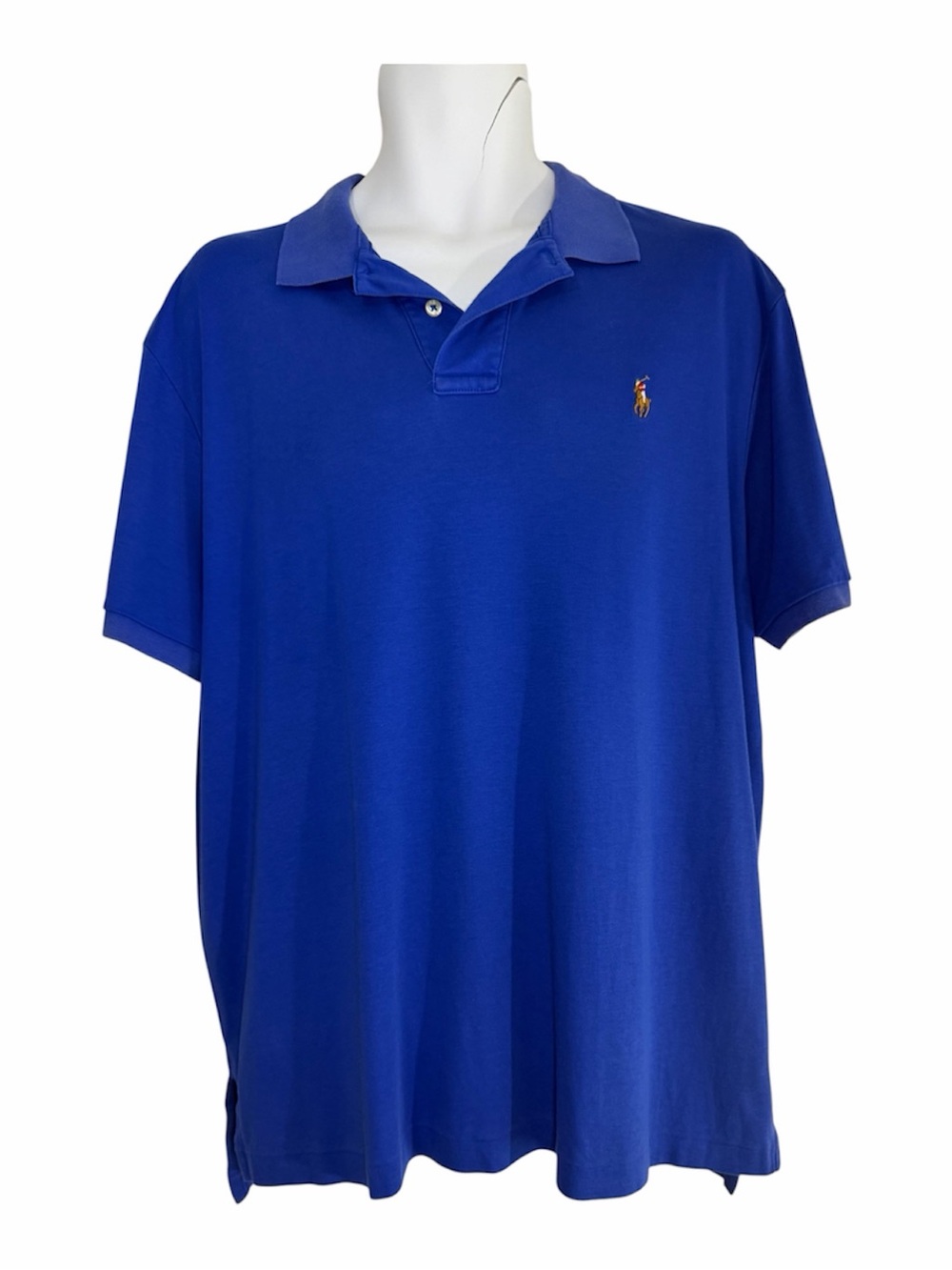 Polo Ralph Lauren Royal Blue Pima Cotton Soft Polo Shirt XL